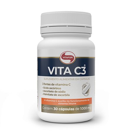 Vitamina C3 30 caps. Vitafor