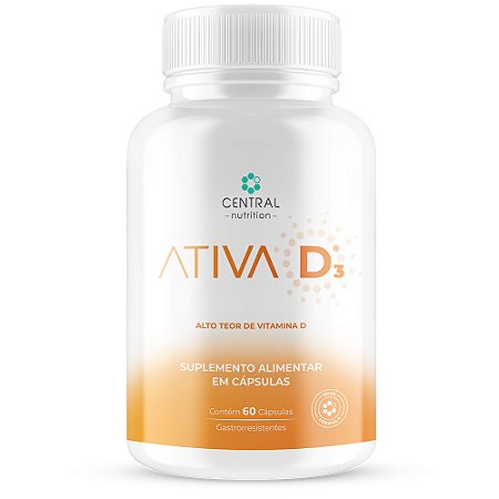 Ativa D3 60 caps Central Nutrition