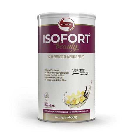 Isofort Beauty 450g Baunilha Vitafor