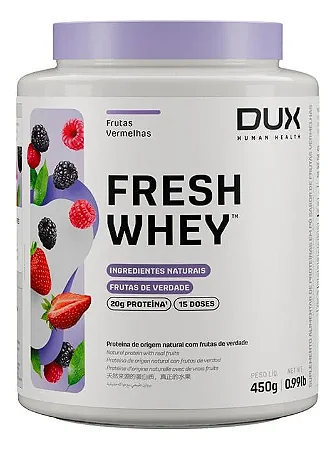 Fresh Whey 450g Sabor Frutas Vernelhas DUX