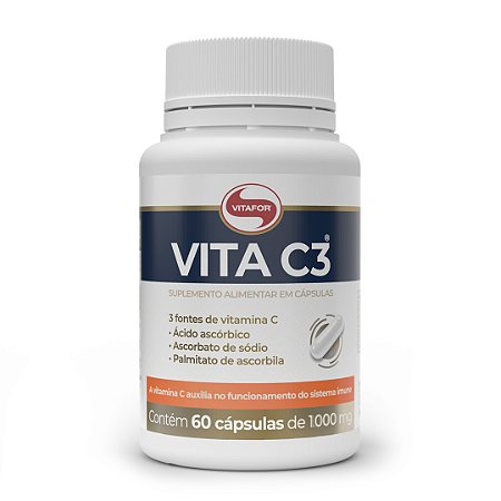 Vitamina C3 1000mg 60 caps Vitafor