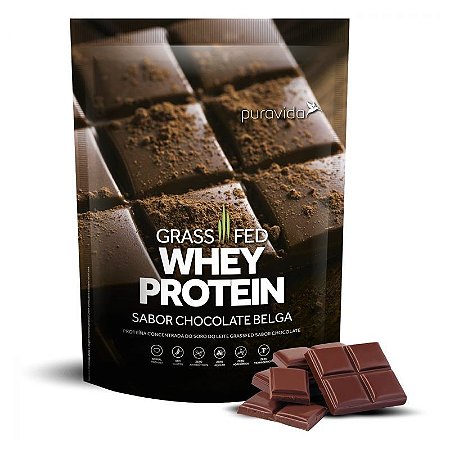 Grassfed Whey Protein - 450g - Chocolate Belga - Puravida