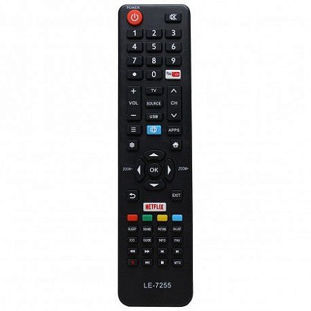 Controle Remoto TV  SEMP  49SK6000 com Netflix / Youtube