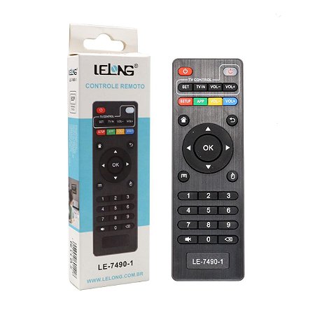 Controle Remoto para Tv Box MxqPro 4K H96 Pro Plus - X96 Mini