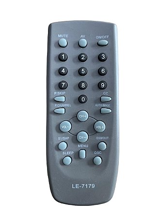 Controle Remoto Compatível Tv Tubo CCE - 7179