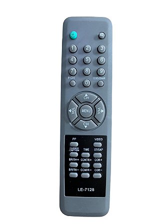 Controle CCE Universal TVs de Tubo C0214B LE-7128
