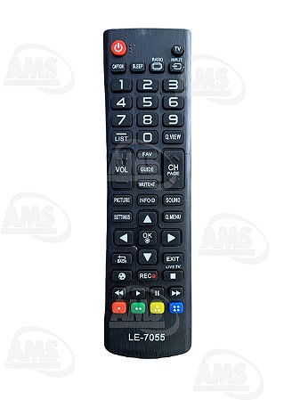 Controle Remoto LG Futebol le-7055