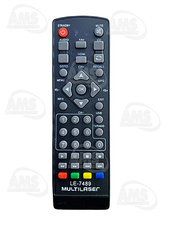 Controle Remoto Multilaser Conversor Digital LE-7489