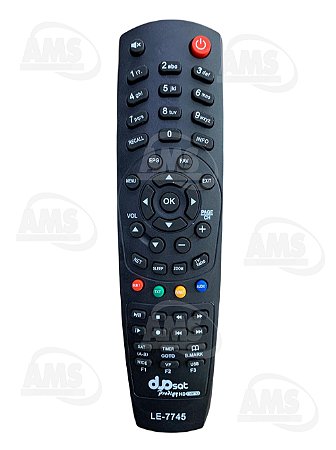 Controle Remoto Receptor Duosat Prodigy HD - HD Nano - Blade F1, F2 , F3 LE-7745