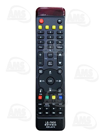 Controle Remoto Netfree x200 Ultra le-7800