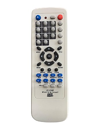 Controle Remoto Universal Para DVD Player LE-230E