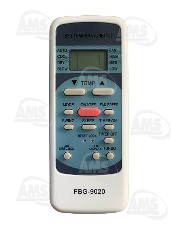 Controle Ar Condicionado Midea R51c FBG-9020