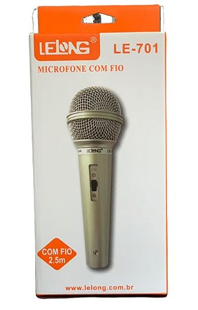 Microfone Com Fio Lelong LE-701