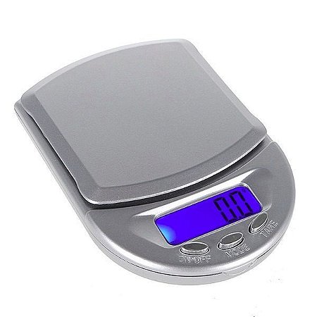 Mini Balança Digital De Bolso Alta Precisão 0,1g Até 500g