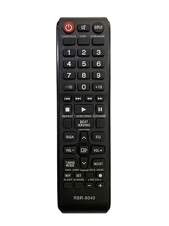 Controle P/ Mini System Samsung Mx-e850 Mx-e630 Mx-e760