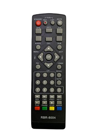 Controle Remoto Receptor TeleSystem Ts-f21 Hd / Ts-2300 Hd