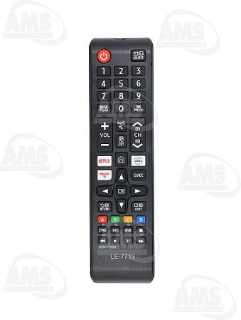 Controle Remoto TV Samsung BN59-01315B com Netflix / Prime Video / Rakuten TV