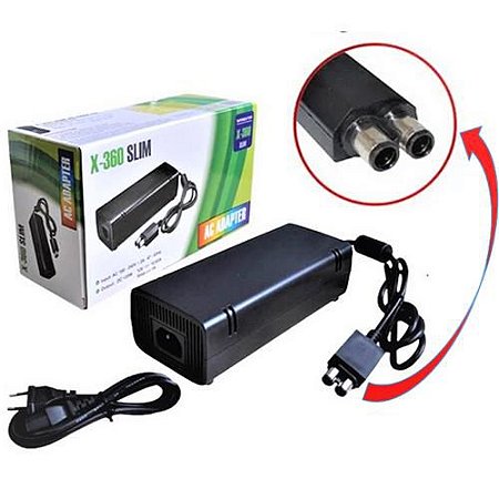 Fonte Xbox 360 Slim Bivolt 110v/220v