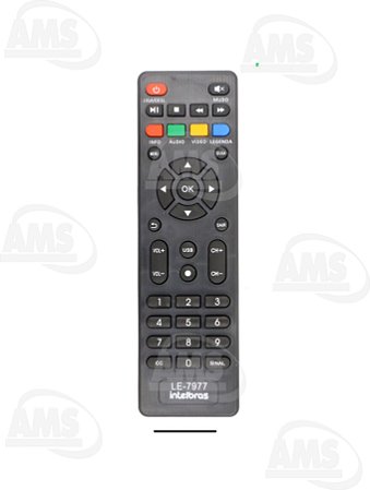Controle Remoto Conversor Digital Intelbras Cd 730 LE-7977