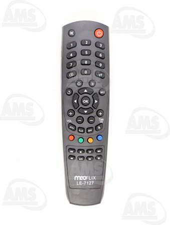 Controle Remoto Receptor Meoflix - Flixter Black LE-7127