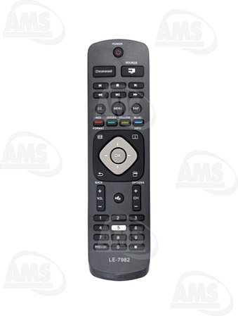 Controle Para Tv Philips Urmt42Jhg008 /50Pfl5922 / 43Pfl5922B LE-7982