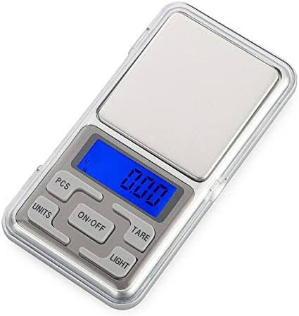 Mini Balança Digital Lcd Alta Precisão Portátil Com Bandeja