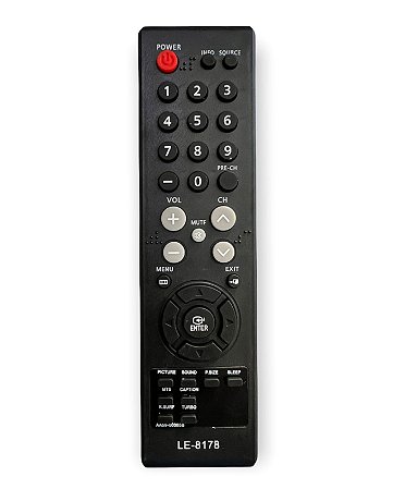 Controle Remoto Tv Tubo Samsung Vc-170 LE-8178