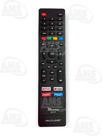 Controle Para Tv Multilaser Tl010 Tl011 Tl012 Tl016 Tl020