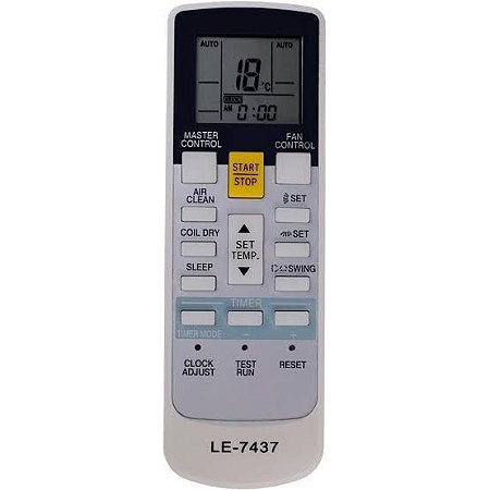 Controle Remoto Fujitsu ARRY12 - LE 7437