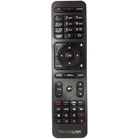Controle Receptor TocomLink Terra Hd e Cine hd 2