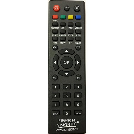 Controle Conversor Digital VisIontec Vt 7500 LE-9014