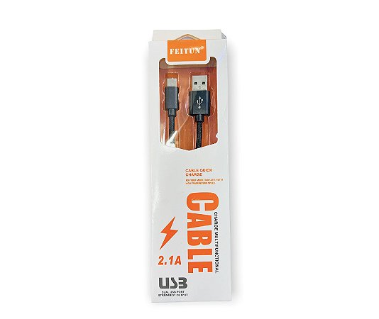Cabo USB Tipo-C Turbo 1M Corda
