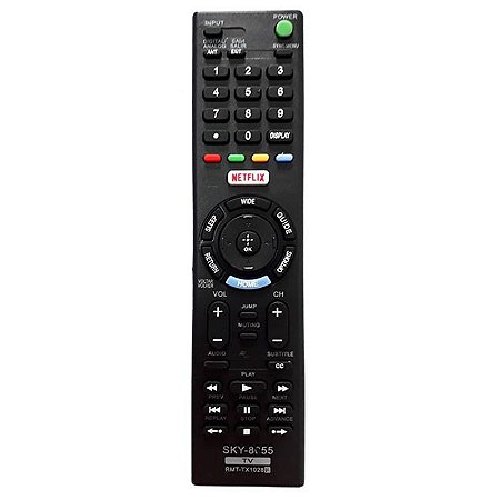 Controle Remoto Tv Sony Rmt-tx1028 Netflix Sky-8055