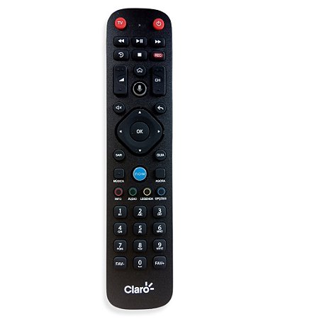 Controle Remoto Claro E Net Tv Hd 4k Com Comando De Voz
