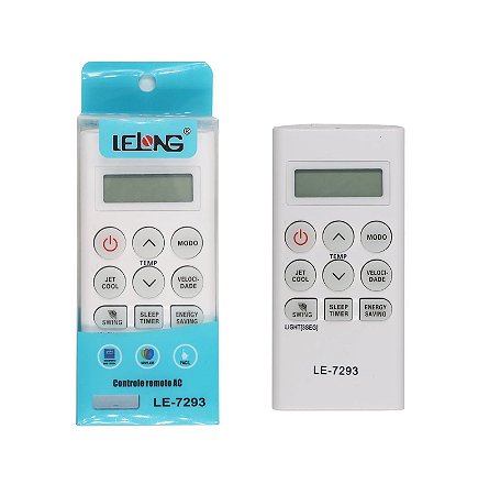 Controle Remoto para Ar condicionado LG 35701AKB74295303 Quente e frio 9008/7293