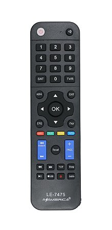 Controle Remoto Receptor Azaméricaa Mobi LE-7475