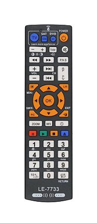 Controle Remoto Universal De Aprendizagem Clonador L336 LE-7733