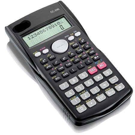 Calculadora Científica 82ms 240 Funções 10 Dig+2 E 2 Linhas