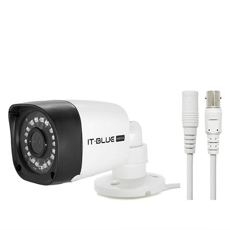 Câmera Hibrida De Segurança/vigilância 4 em 1 Para Dvr It Blue Sc-9102 720p