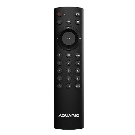 CONTROLE REMOTO PARA CONVERSOR DIGITAL AQUÁRIO DTV-9000 LE-7340