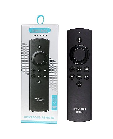 Controle Compatível com Fire Stick Tv Lite Com Voz L5B83H LE-7683