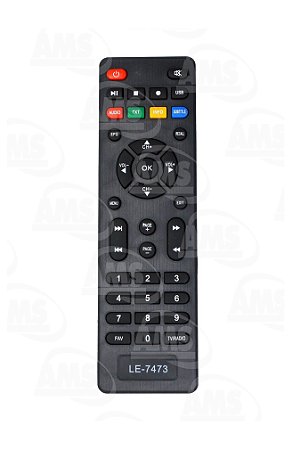 Controle Remoto Azamerica F-92 Plus HD LE-7473
