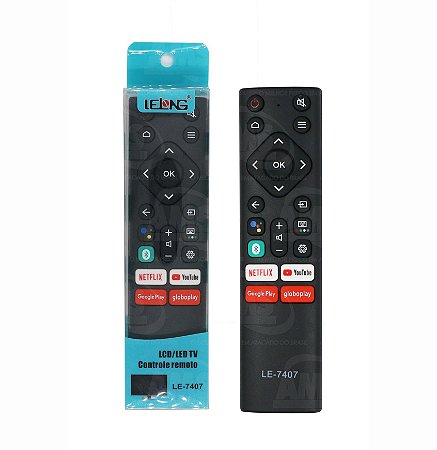 Controle Remoto Compatível Tv Panasonic Smart Led 4k LE-7407
