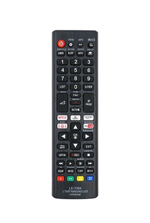 Controle Remoto Universal Smart Tv LE-7384