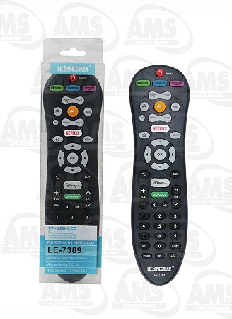 Controle Remoto Universal Tv Compatível LG, SAMSUNG, SONY