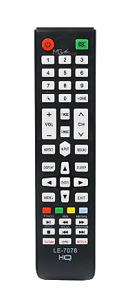 Controle Remoto Tv Hq Hqs43nkh Hqs32nkh Hk320df LE-7076