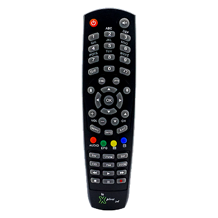 Controle para Receptor XPLUS Sat LE-7502