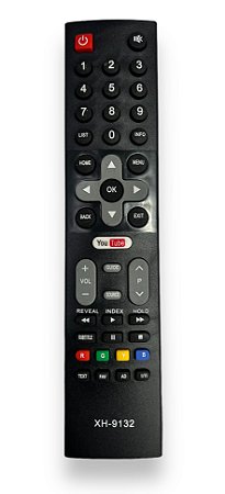 Controle Remoto Compativel Com Tv Toshiba Tcl Botão Youtube - Prime XH-9132