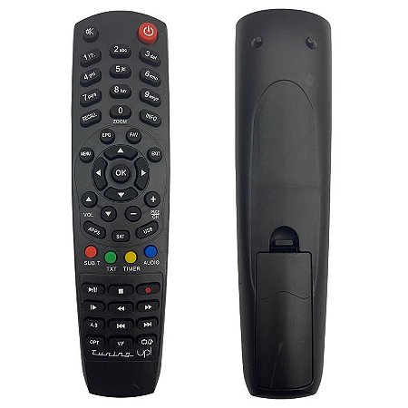 Controle Remoto para Receptor Duosat Tuning UP HD LE-7139