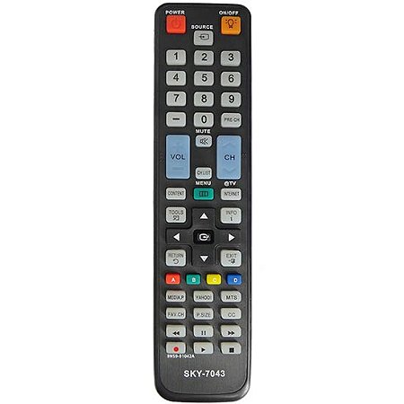 Controle Remoto Compatível Com Samsung Tv Led - LE-7043